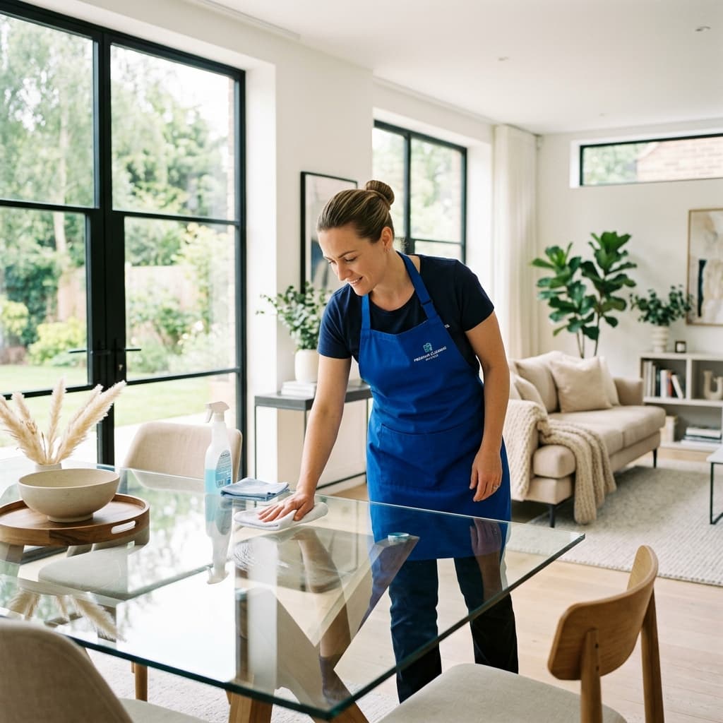 Clean home interior